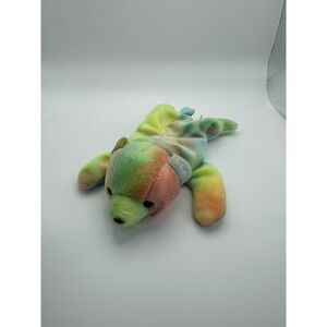Ty Beanie Babies Baby 1998 "SAMMY" Multi-Color Bear No Hang Tag
